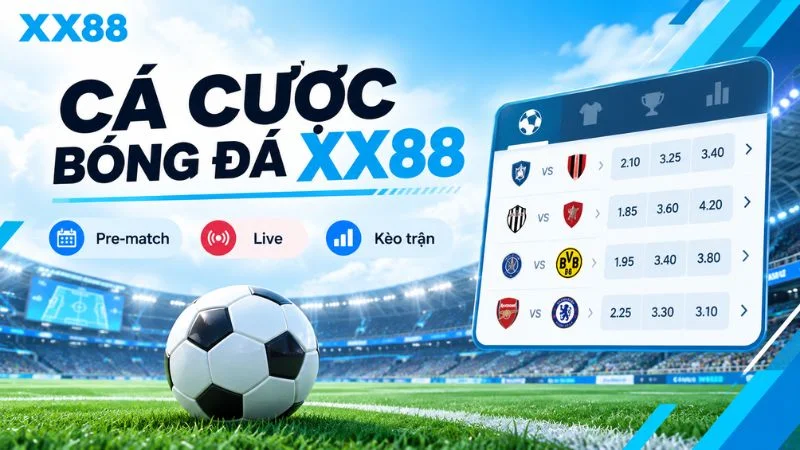 Cá Cược Bóng Đá XX88: Cách Chơi & Các Loại Kèo